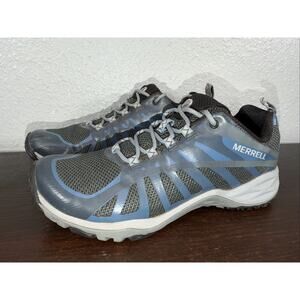 Womens Merrell Siren Edge Q2 Blue Athletic Trail Running Sneakers Shoes Size 7.5